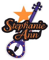 Stephanie Ann - fiddle logo - female country singer, fiddle,orange blossom,free music